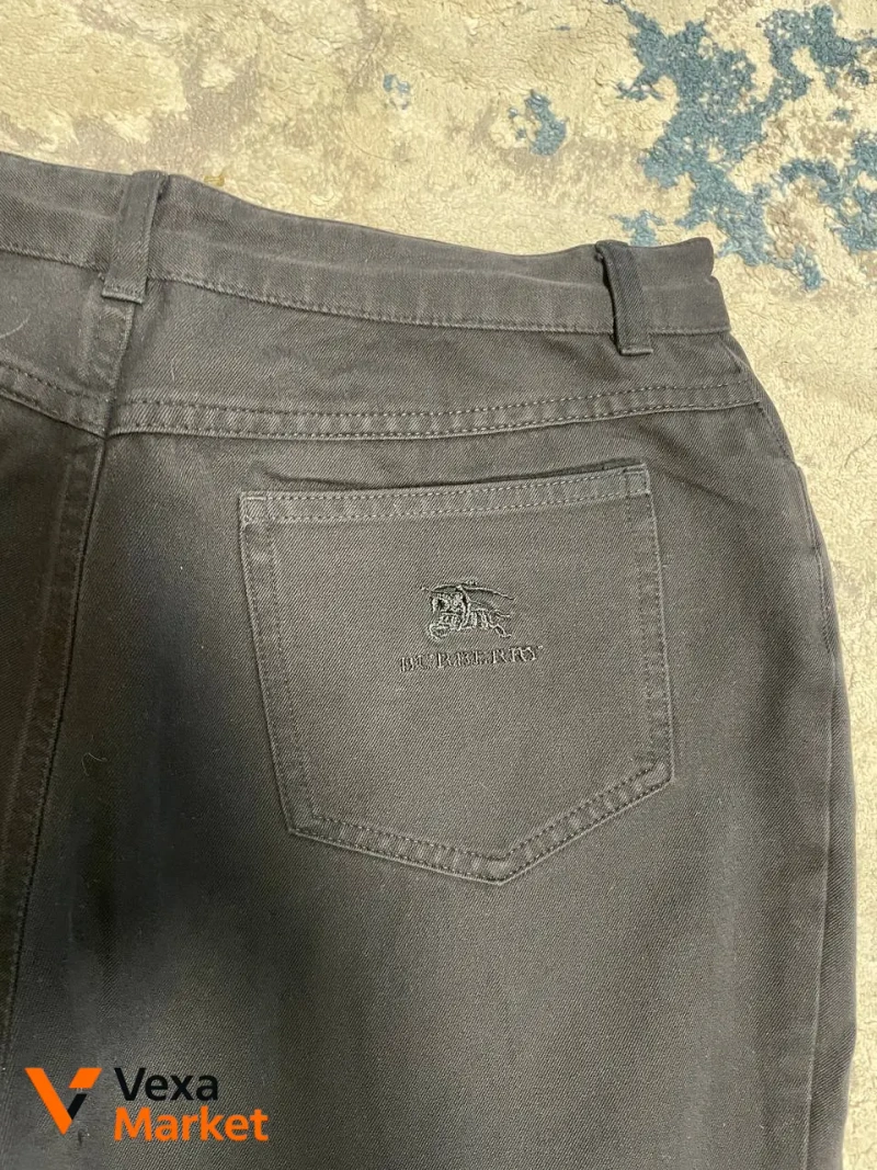 Burberry Nova Check Trim Jeans Bootcut — фото 3