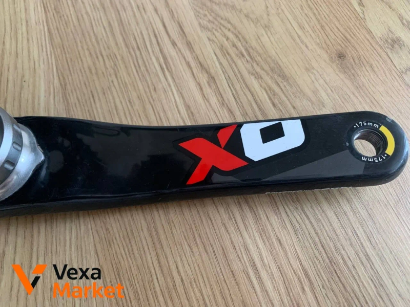 Шатуни Sram X0 Truvativ карбон 175мм 42/28T + каретка — фото 4