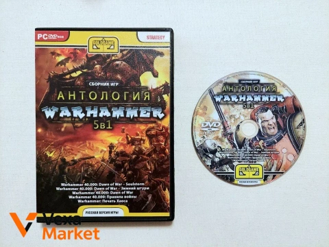 Збірка ігор "Антологія Warhammer 5в1" PC DVD
