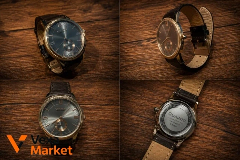 Наручний годинник Guardo Luxury Collection s01863p
