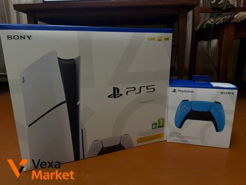 PlayStation 5 Slim 1TB + 2 DualSense + EA Sports FC 24