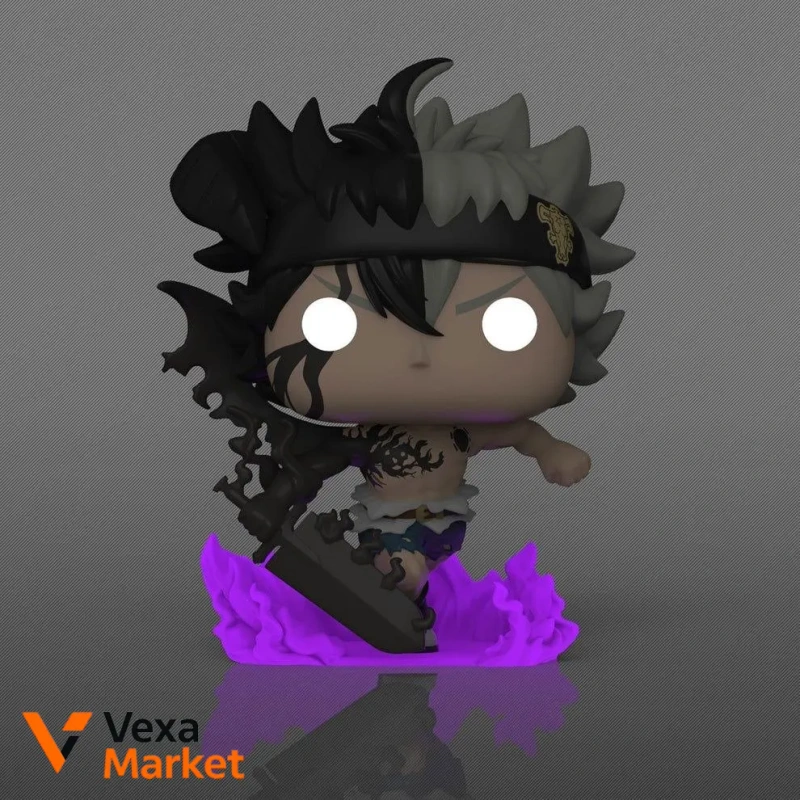 Funko Pop! Animation Black Clover 1556 Black Asta Glow in the Dark Exclusive Limited Edition — фото 2