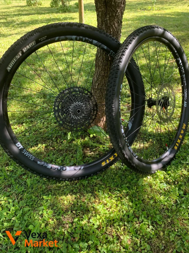 Комплект колес DT-SWISS M1900 с кассетой SRAM NX Eagle и покрышками Maxxis Ardent Race 27.5 — фото 2
