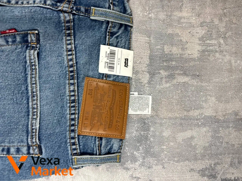 Levi's 512 штани чоловічі 34x34 — фото 6
