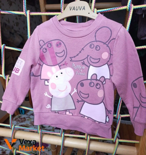 Світшот дитячий "Peppa Friends" 80-86 розмір