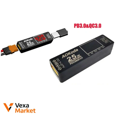 AOKoda XT60 → PD3.0 адаптер
