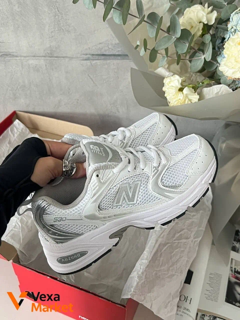 New Balance 530 White/Silver
