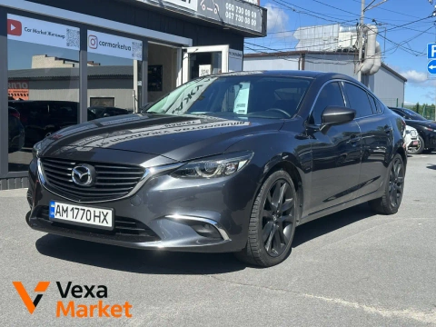Mazda 6 III покоління/GJ (FL) 2015 Бензин 2.5л Автомат Сірий
