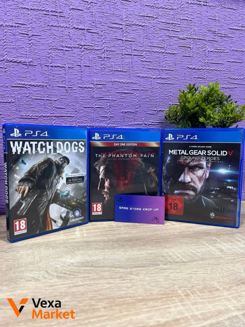 Sony PlayStation 4 + 4 игры — фото 2