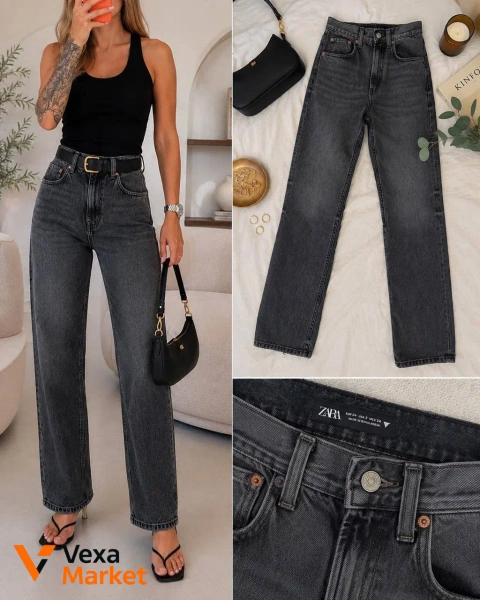 Джинси Zara прямий крій розмір XS