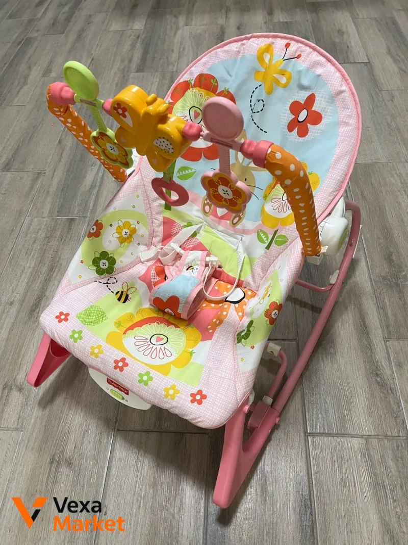 Шезлонг детский Fisher-Price — фото 2