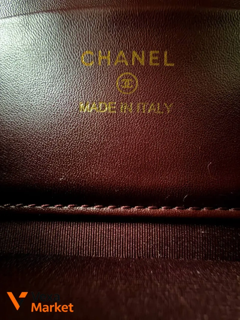 Chanel Classic косметичка из зернистой кожи — фото 5