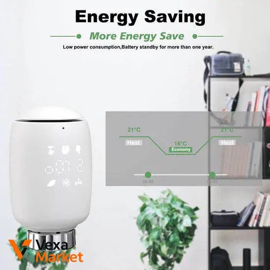 Розумна ручка радіатора Zigbee — фото 3