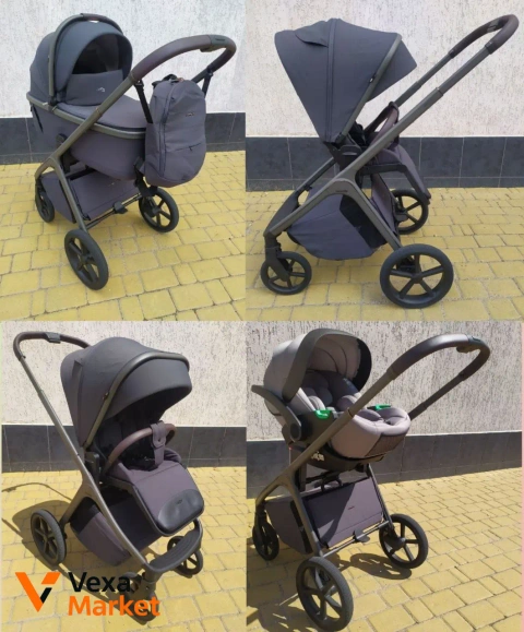 Візочок 2в1 Carrello Vector PlumGrey