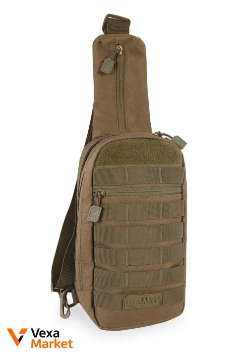 Тактична сумка слінг Highland Tactical EXPO Sling Bag Dark desert