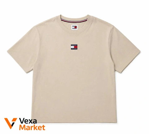 Футболка Tommy Hilfiger бежевая размер XS-S