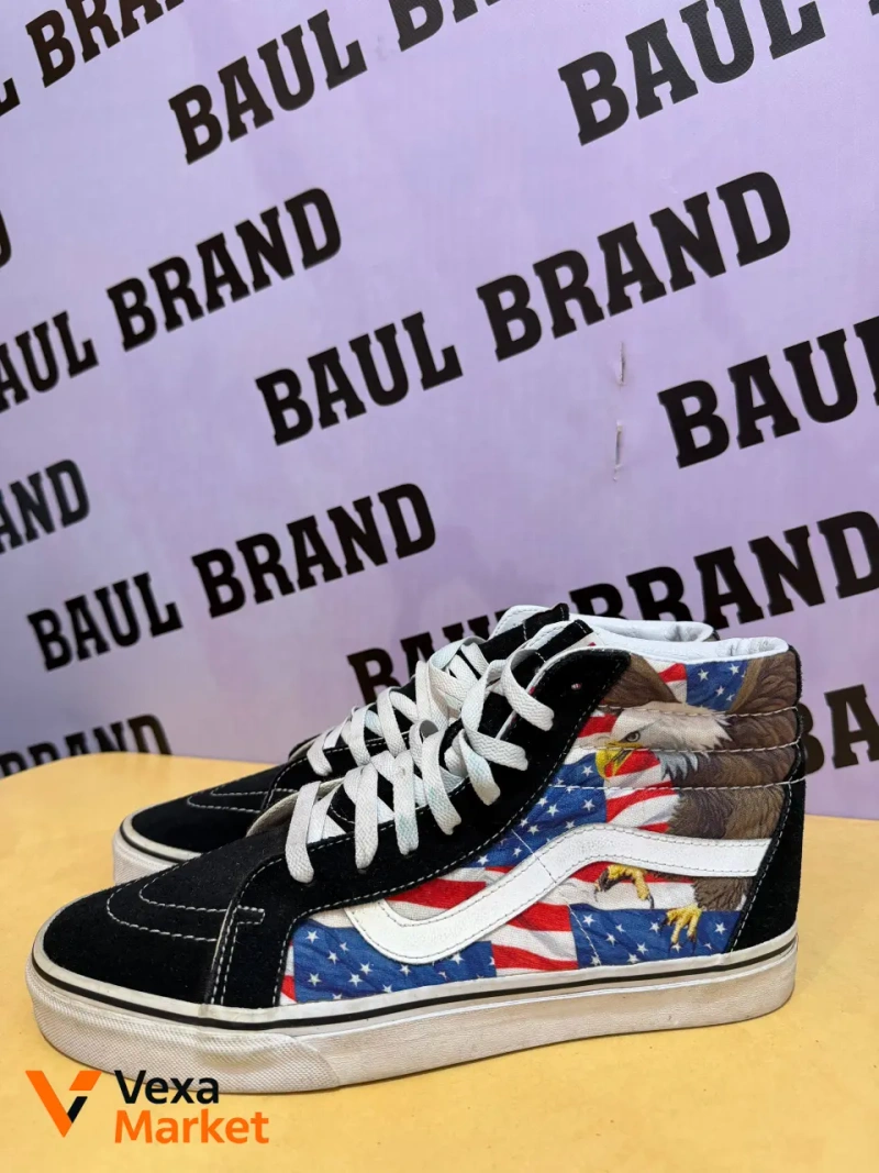 Кросівки Vans Sk8-Hi USA Flag — фото 3