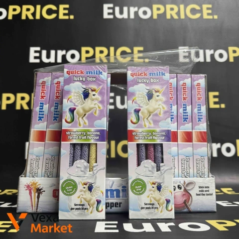 Трубочки для молока Quick Milk Квік Мілк (10*30г)