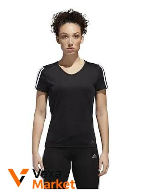 Adidas Спортивна футболка жіноча чорна розмір XS