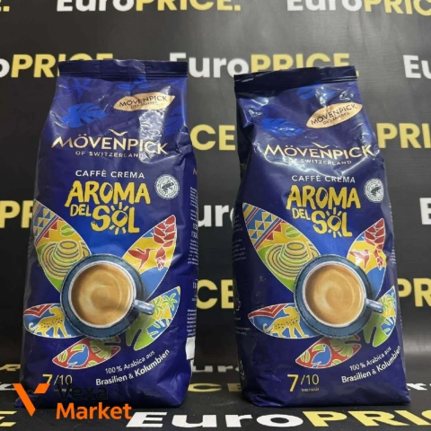 Кава в зернах Mövenpick Aroma del Sol Caffe Crema 1кг