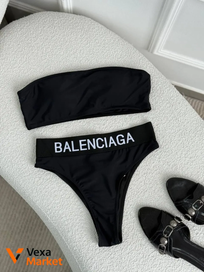 Купальник BALENCIAGA черный — фото 3