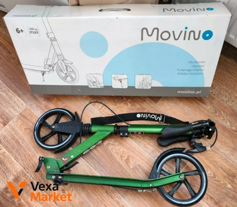 Самокат Movino City Comfort Plus Anodised Green