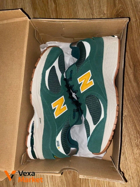 New Balance 2002R Зеленые мужские кроссовки