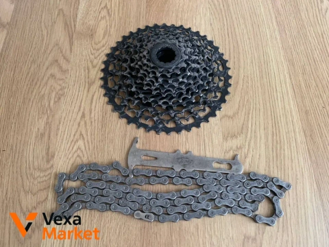 Касета Sram PG-1130 10-42T + Ланцюг Sram PC1110 11 speed