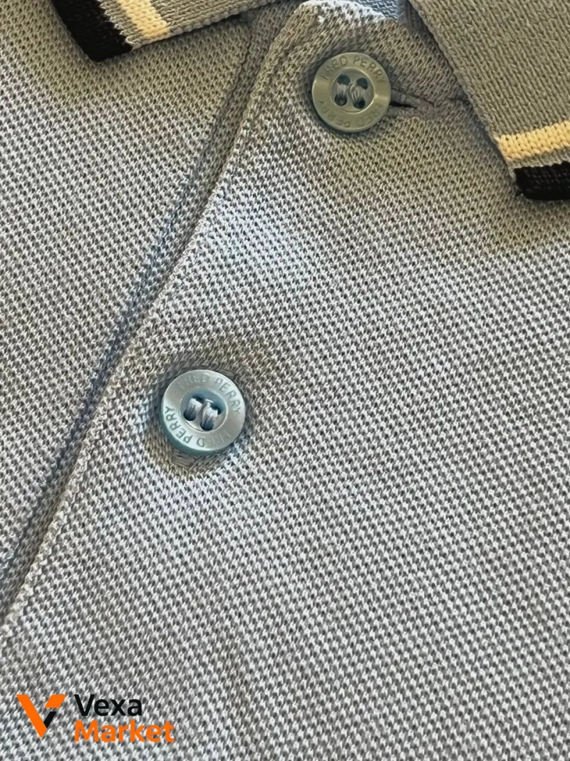 Дві футболки Fred Perry (блакитна L, темно-синя S) — фото 4