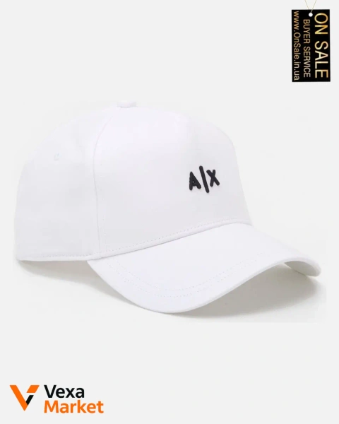Кепка Armani Exchange біла