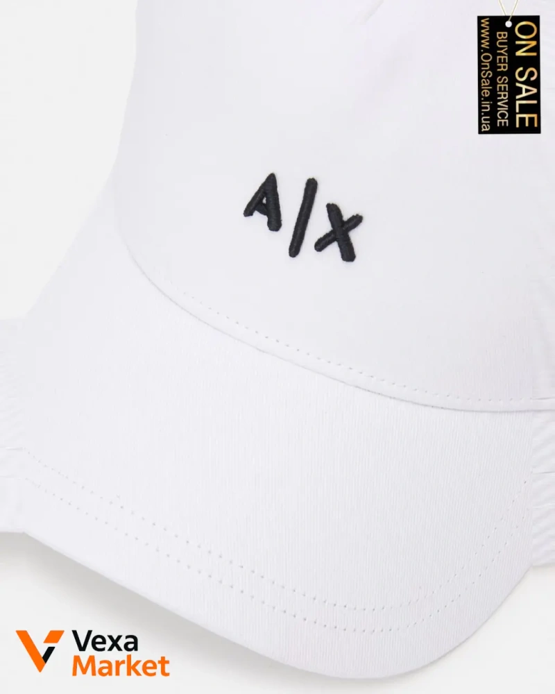 Кепка Armani Exchange біла — фото 4