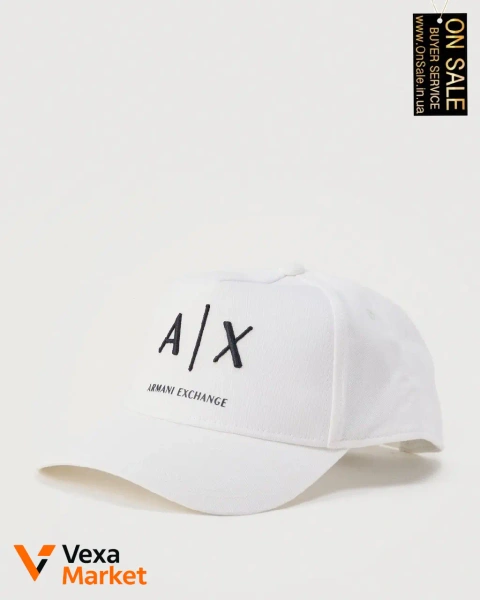 Кепка Armani Exchange A|X біла One Size