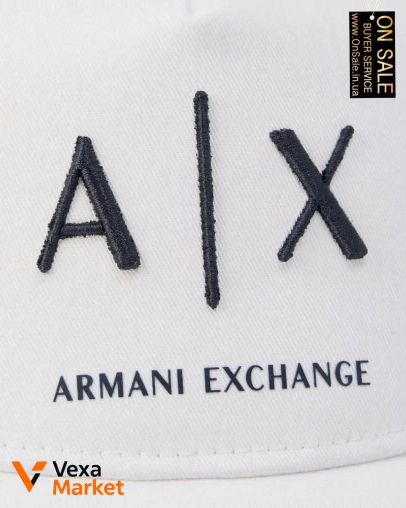Кепка Armani Exchange A|X біла One Size — фото 4