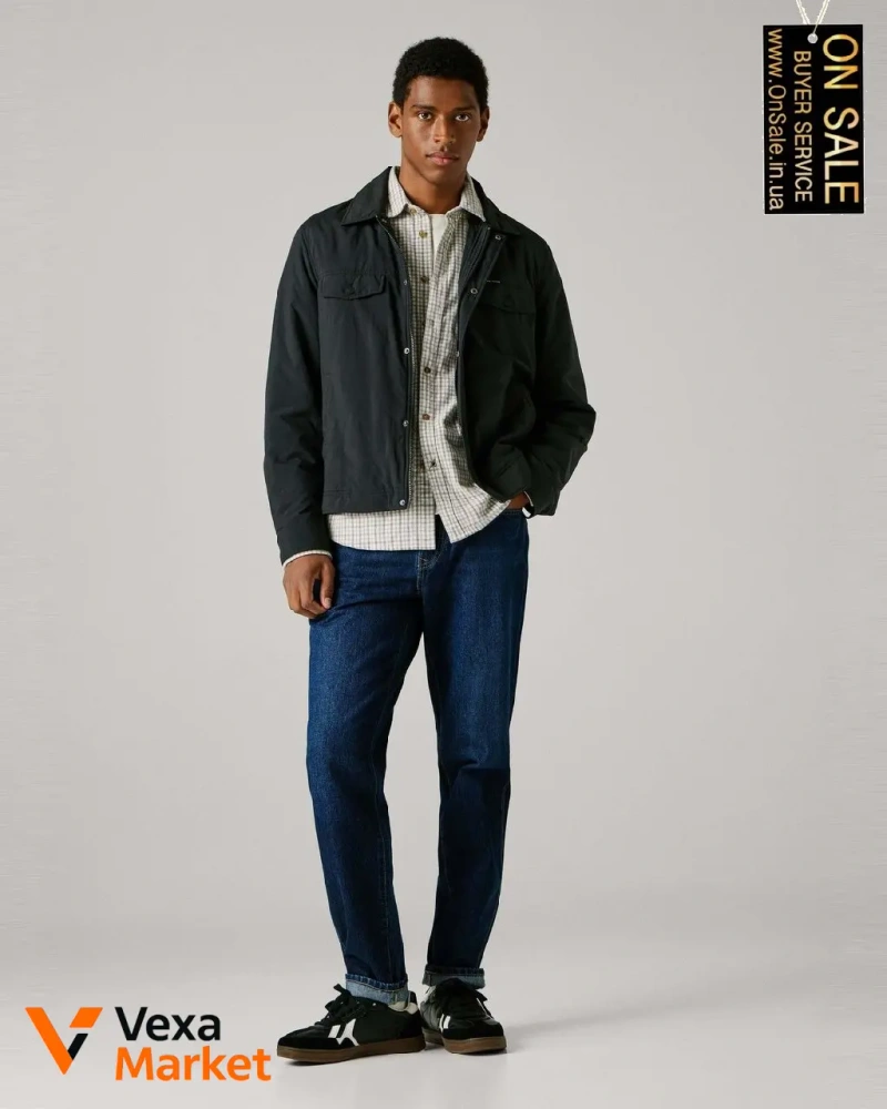 Чоловічі джинси Pepe Jeans TAPERED CAMDEN AUTHENTIC DARK INDIGO — фото 2