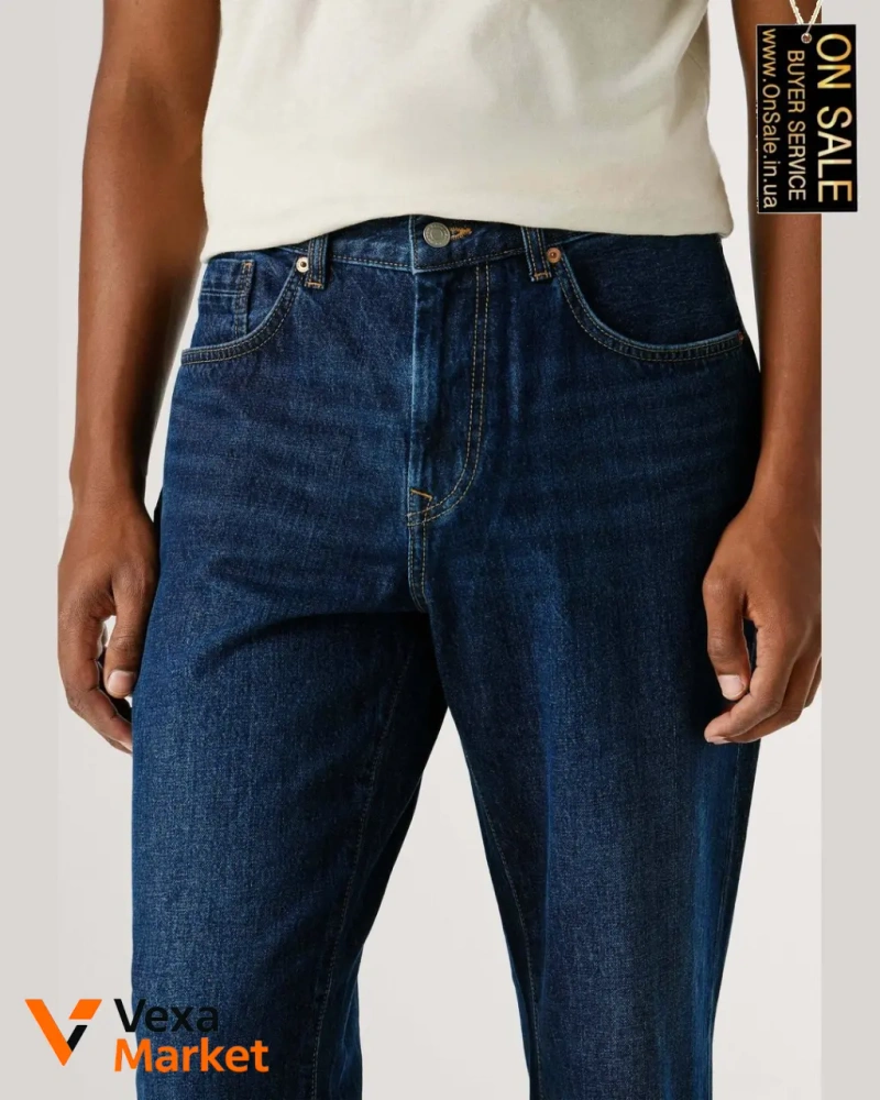Чоловічі джинси Pepe Jeans TAPERED CAMDEN AUTHENTIC DARK INDIGO — фото 4