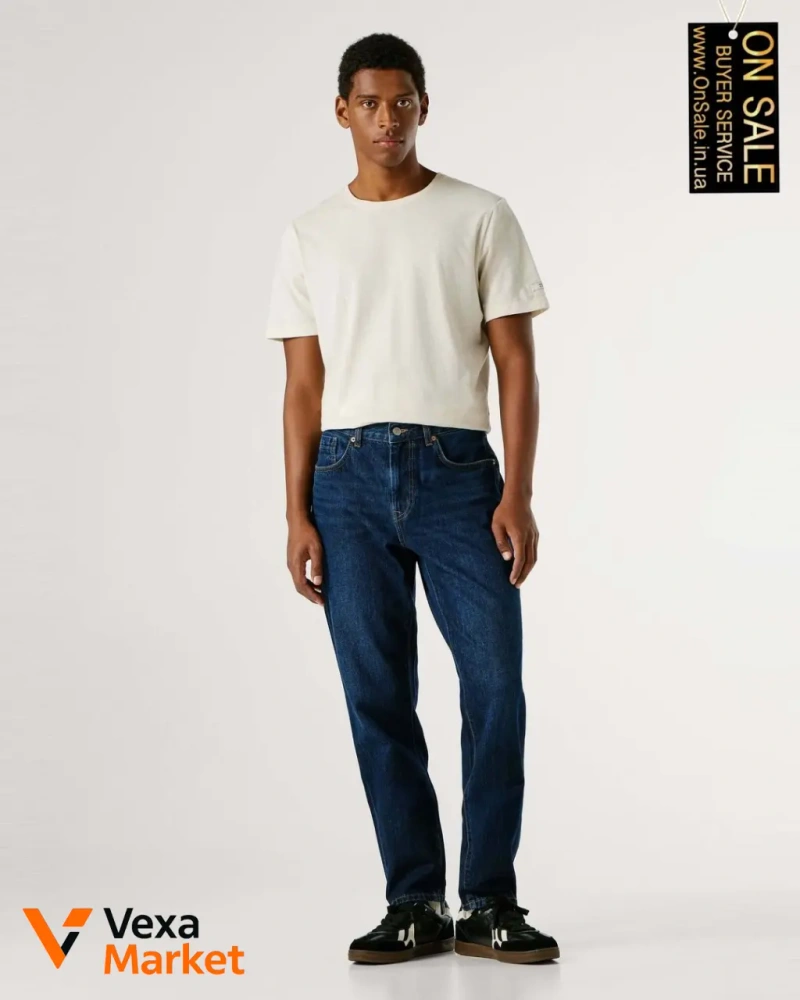 Чоловічі джинси Pepe Jeans TAPERED CAMDEN AUTHENTIC DARK INDIGO — фото 6