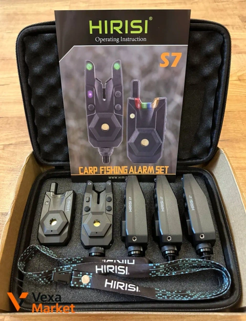 Сигналізатори HIRISI S8 (4+1) для риболовлі