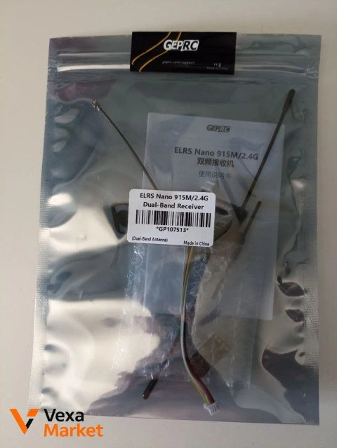 GEPRC ELRS Nano 915M/2.4G Dual-Band Receiver