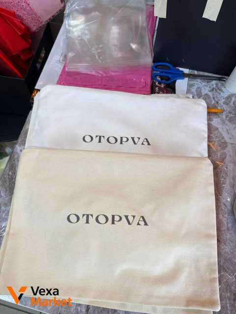 Косметички брендовані OTOPVA молочна та лимон