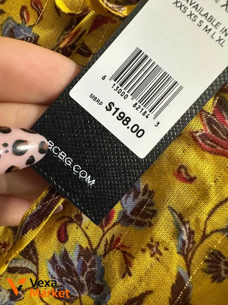 BCBGMAXAZRIA Жіноча блуза з принтом — фото 2
