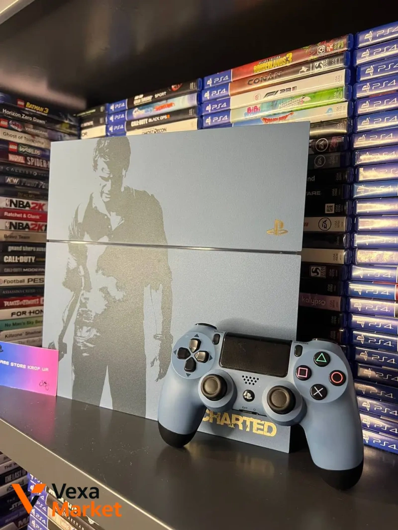 PlayStation 4 FAT 1000 GB Uncharted 4 Edition — фото 2