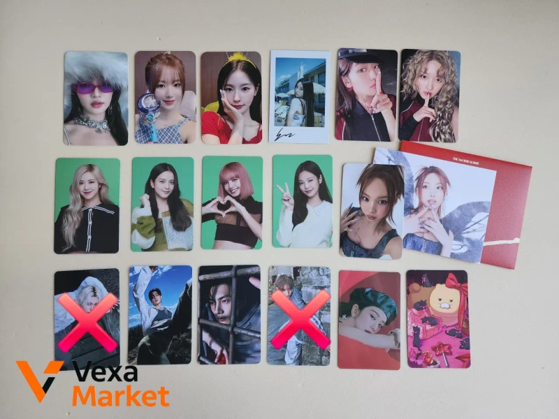 Офіційні K-pop картки Stray Kids, BTS, TXT, ENHYPEN, TWICE, BLACKPINK, IVE, (G)I-DLE — фото 5