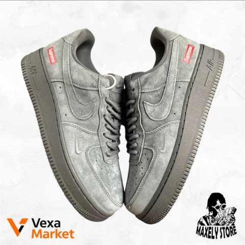 Nike Air Force 1 Low x Supreme Grey