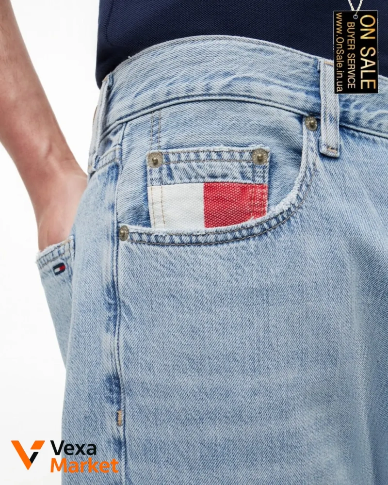 Чоловічі джинси Tommy Hilfiger вільного крою — фото 3