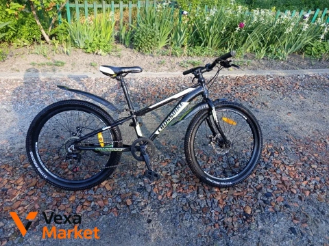 Дитячий велосипед Crossbike 24 колеса 7 швидкостей