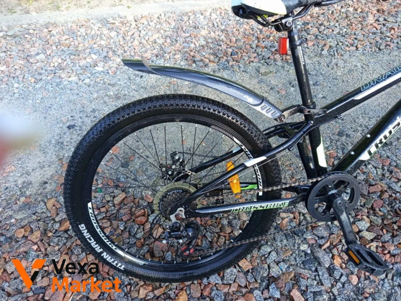 Дитячий велосипед Crossbike 24 колеса 7 швидкостей — фото 2