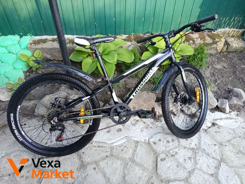 Дитячий велосипед Crossbike 24 колеса 7 швидкостей — фото 4