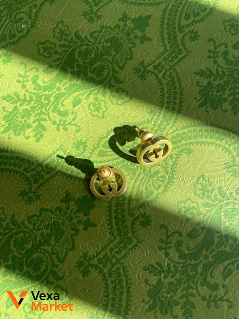 Сережки Gucci з ювелірної нержавіючої сталі