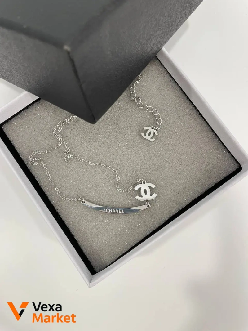 Ланцюжок Chanel з підвіскою — фото 3