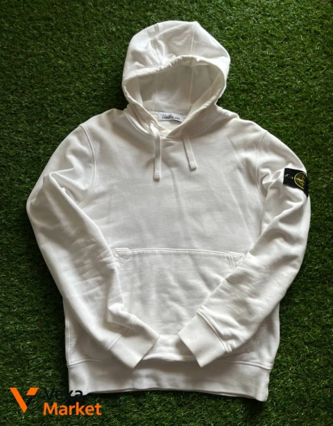 STONE ISLAND hoodie cotton fleece M